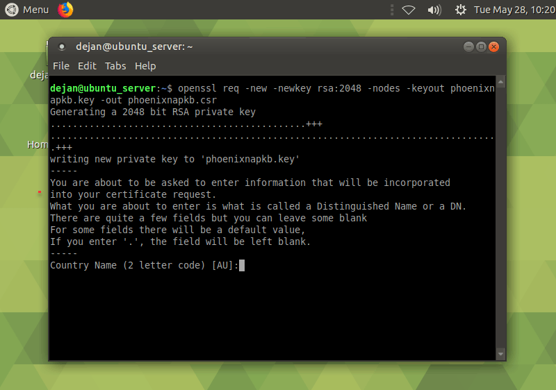 Generate Rsa Key Pair Linux Openssl